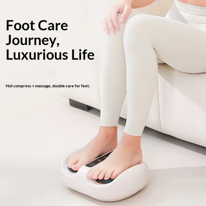 Heat Foot Massager Machine – Kneading, Rotating, Vibrating with Pressure Points