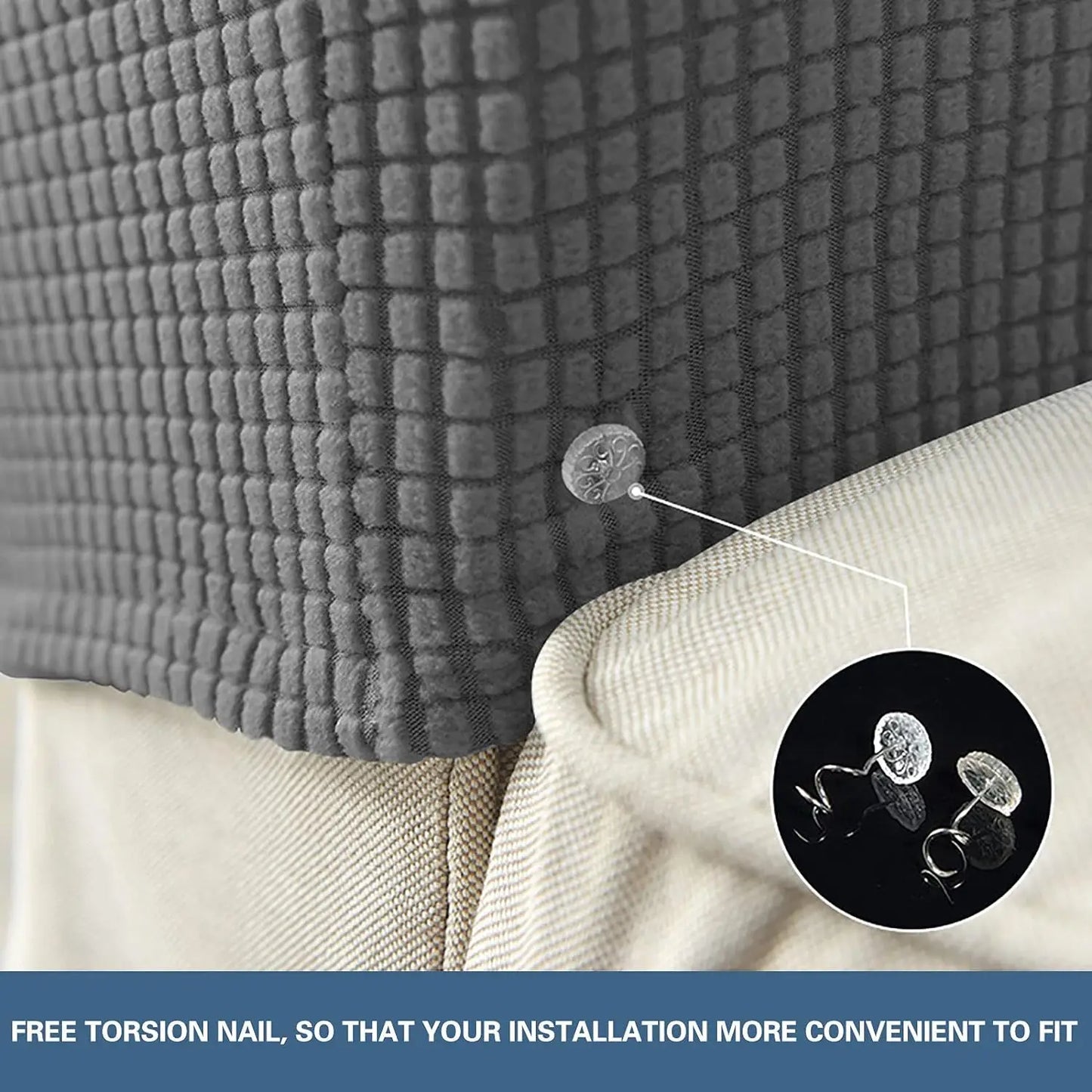 Waterproof Quilted Armrest Covers – Set of 2 Stretch Fit