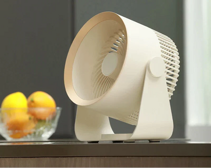 Wireless USB-C Fan for Wall and Desktop – Quiet Operation with 3 Speeds