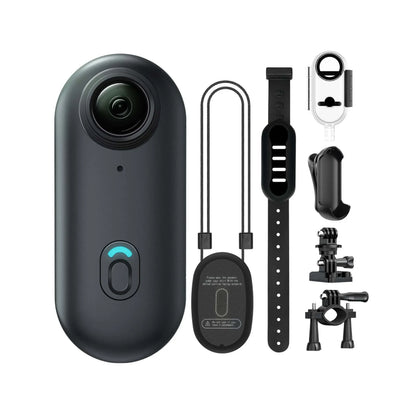 Ultra HD Compact Action Camera – Versatile Mini Cam with Waterproof Housing and 360° Mount