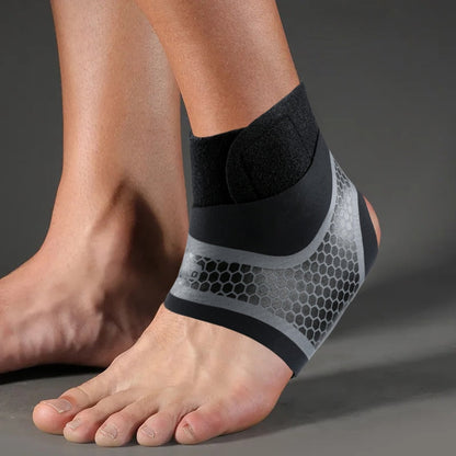 Adjustable Ankle Support for Injury Prevention and Recovery