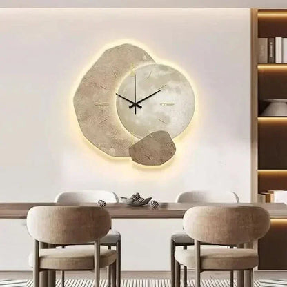 Wooden Modern Wall Clock – Stylish Timepiece for Home Decor