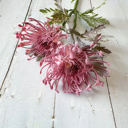 Artificial Chrysanthemum 38 cm | Large 10 cm Bloom | Realistic Decorative Flower