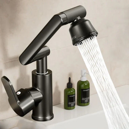 360-Degree Universal Washbasin Faucet in AquaFlex Design