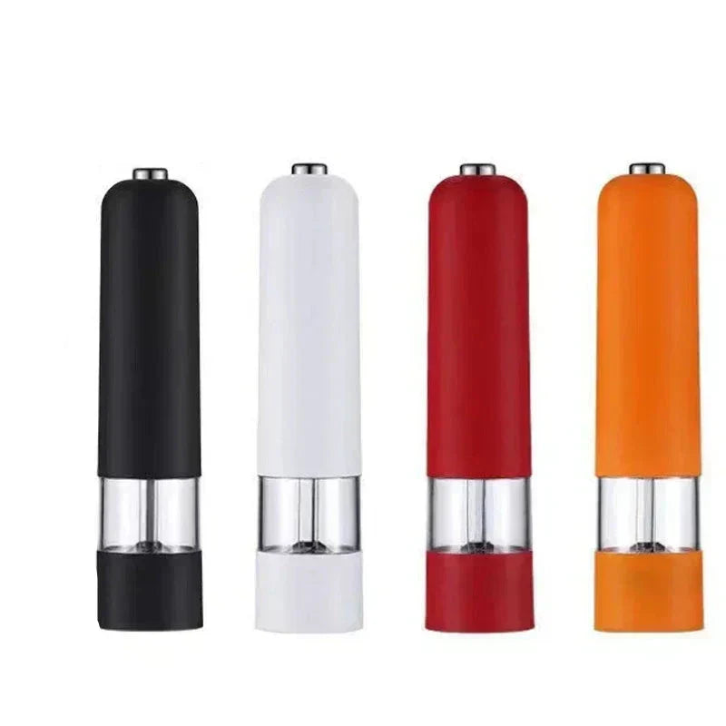 Adjustable Wireless Spice Grinder with LED Light - Stainless Steel Design