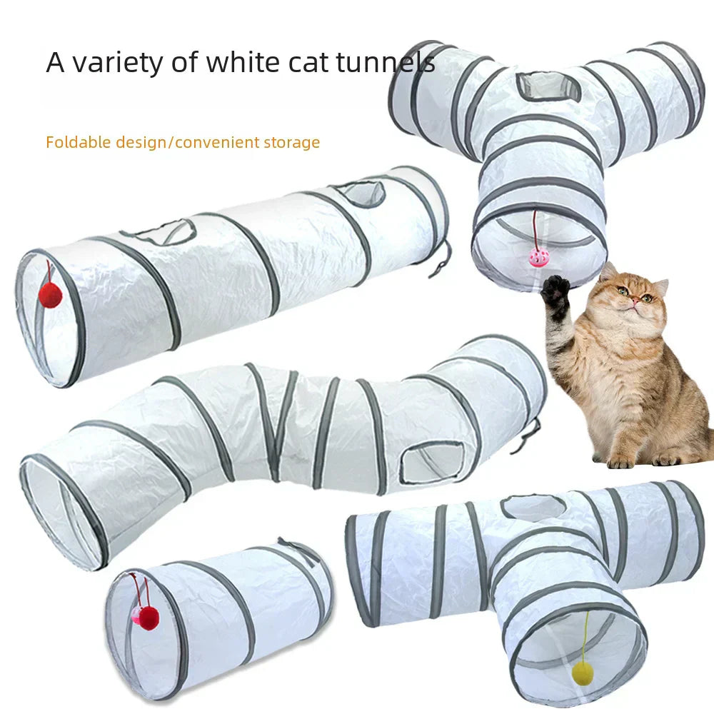 Cat Dragon Tunnel Toy | Engaging Design with Hidden Play Areas for Cats