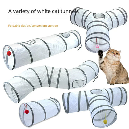 Cat Dragon Tunnel Toy | Engaging Design with Hidden Play Areas for Cats