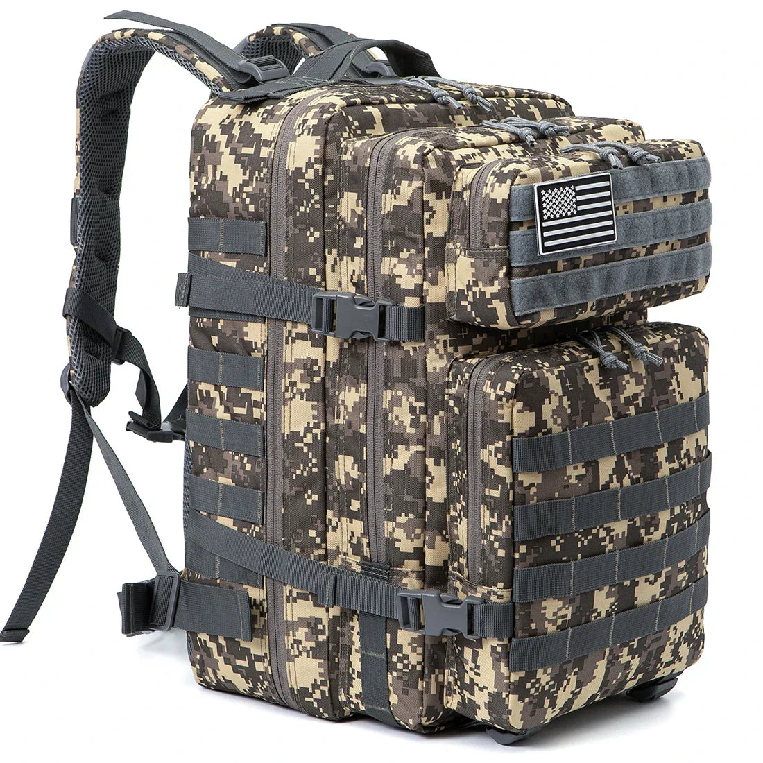 45L Camo Tactical Backpack for Military Use
