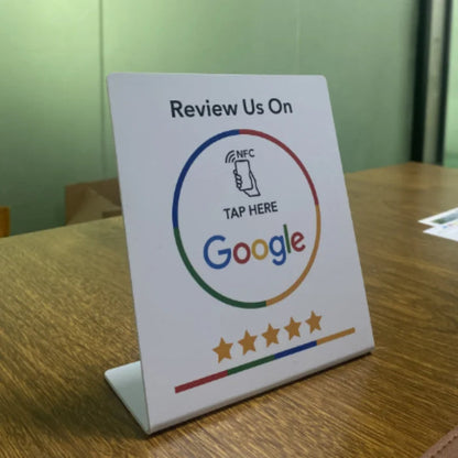 NFC Feedback Card for Google Reviews - Collect Customer Opinions Easily