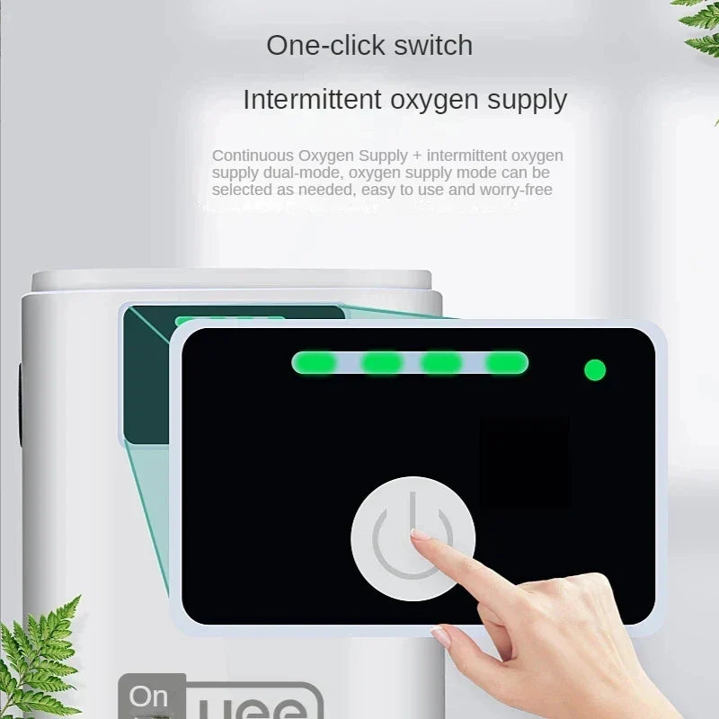 Quiet Oxygen Supply System with 6000mAh Battery – Eco-Friendly Design