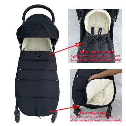 Cozy Footmuff for Stroller – Warm Feet Bag for Baby