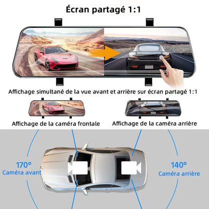 Car Rearview Camera with Full HD Video Recording Capability