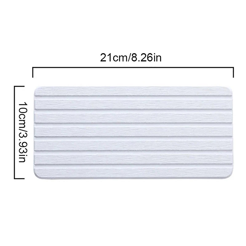 Fast-Absorbing Diatomite Mat – Non-Slip, Heat-Resistant for Kitchen & Sink