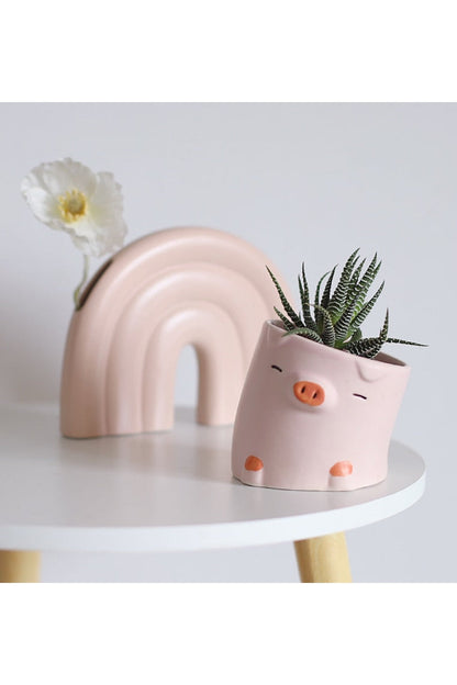 Ceramic Flower Pot in Animal Design