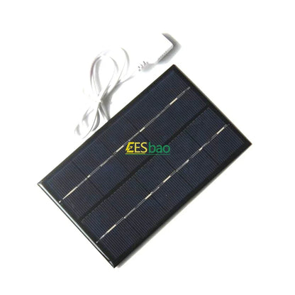 Compact Solar Panel - USB 5V, Weatherproof, Lightweight for Outdoor, Travel & Emergencies