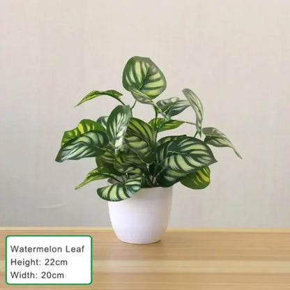 22 cm Artificial Bonsai Plant in Pot | Home and Office Decor