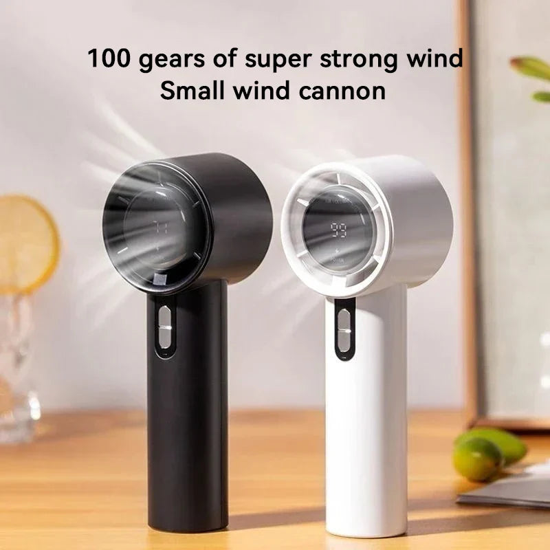 Portable USB-Friendly Turbo Fan for Camping and Outdoor Use