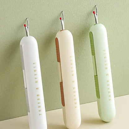 Dual-Function Automatic Needle Threading Tool