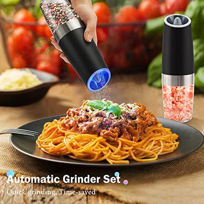 Automatic Gravity Electric Spice Grinder for Salt, Pepper and Cumin