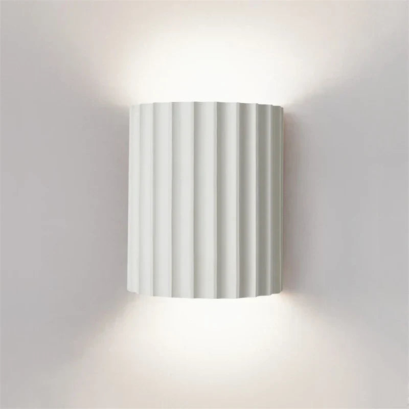Northern Style Indoor Wall Light - Resin Modern Sconce for Bedroom