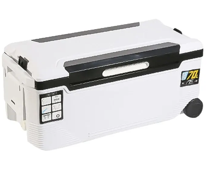 Fishing Cooler Container with Air Vents for Extended Cold Retention