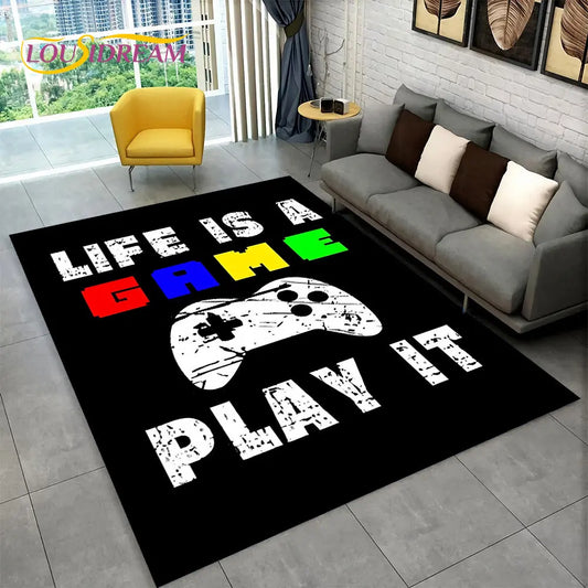 3D Soft Playmat for Kids and Gamers – Gamepad Floor Mat