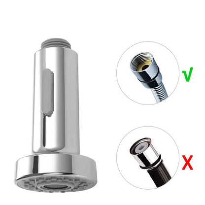 Multifunctional Kitchen Spray Attachment with Dual Spray Types