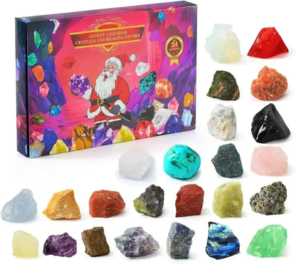 Gemstone Advent Calendar for Children – 24-Day Countdown