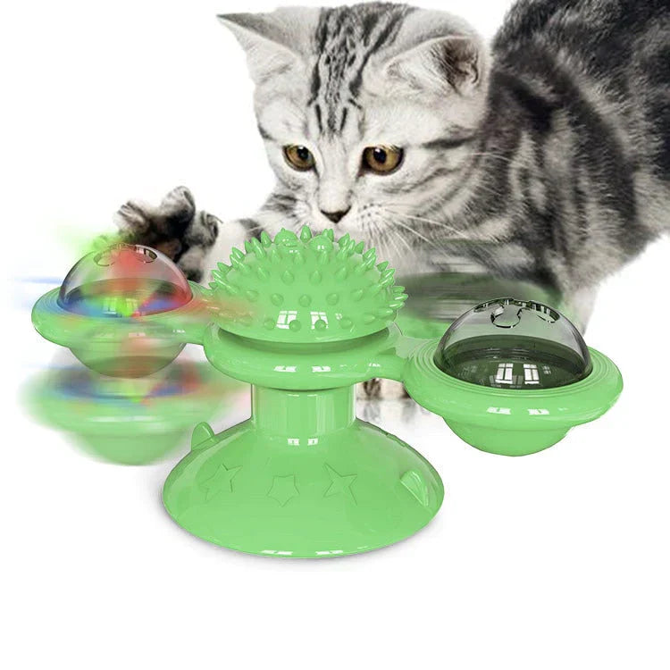 Windmill Cat Toy – WhirlPlay Interactive Plaything
