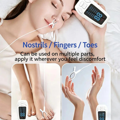 At-Home Ear Clip Stimulator | Control Unit with Electrode Clip