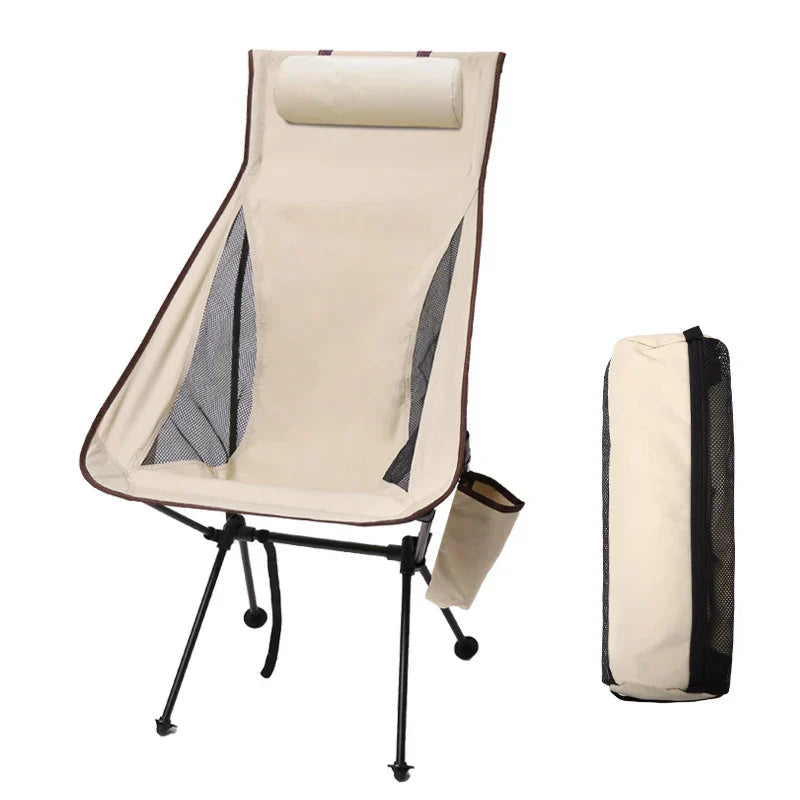 Lightweight Folding Chair for Outdoor Use - Ideal for Camping, Beach, Garden