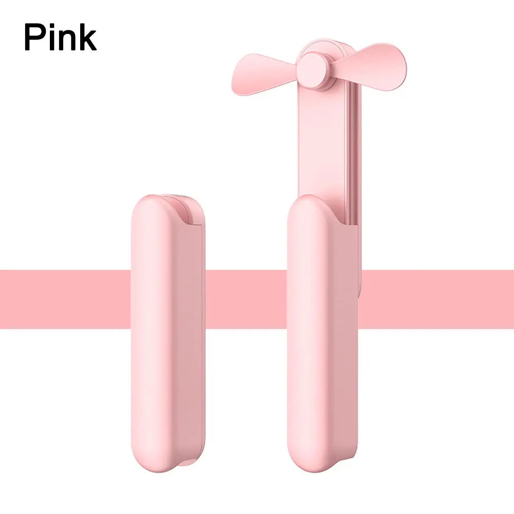 Portable & Rechargeable Mini USB Fan | Compact & Foldable