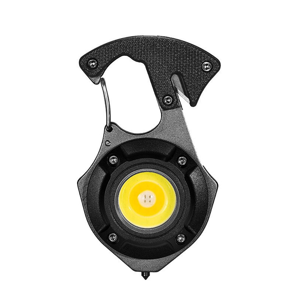 Multi-Function Outdoor Keychain Light with Tools