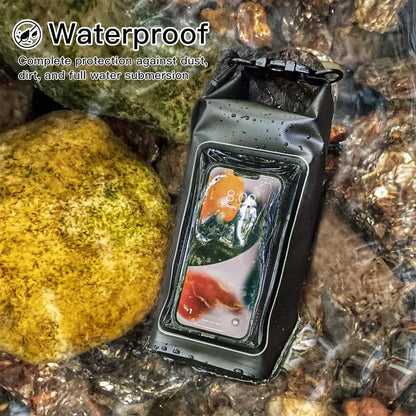 Waterproof Pouch for Touchscreen Devices - Compact and Durable for Outdoor Use