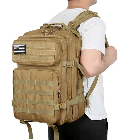 45L Camo Tactical Backpack for Military Use