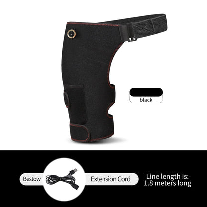 Cordless Hip Support Brace – Heat and Vibration Massager for Comfort