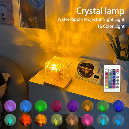 Glow Lamp with Aurora Effect