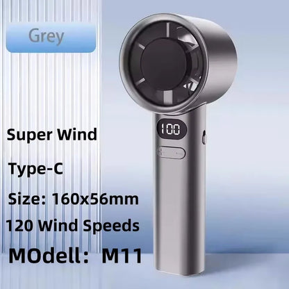 Rechargeable Neck Breeze Fan with LED Battery Indicator 8000mAh