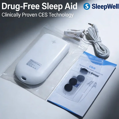 Battery-Operated Ear Clip Stimulator with 30-Minute Timer