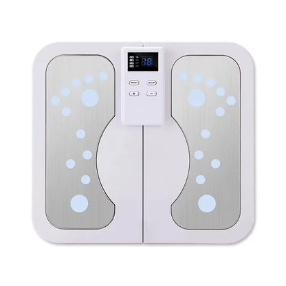 Foldable Foot Massager Mat with EMS, TENS, Heat – 3 Levels & LCD Control