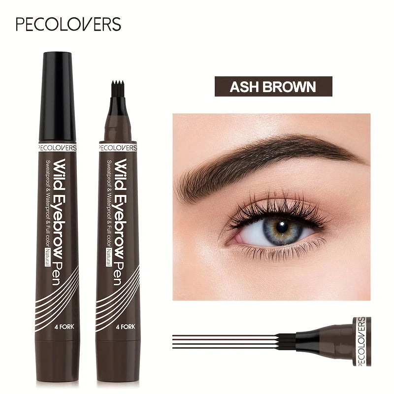 Precision Brow Pen - Waterproof with 4-Prong Technology - 6 Colors Available