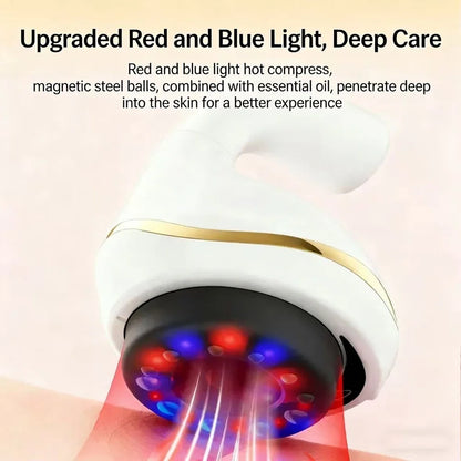 Heated Electric Cupping Massage Device for Muscle Tension Relief