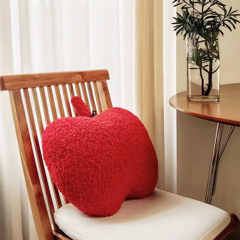 Comfortable Apple-Shaped Pillow for Relaxation