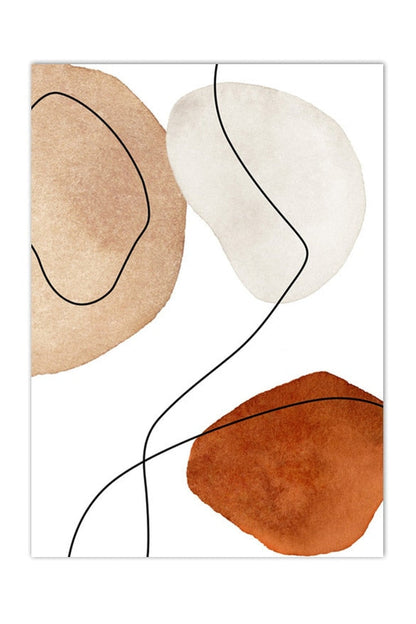 Tropical Serenity Abstract Canvas Art