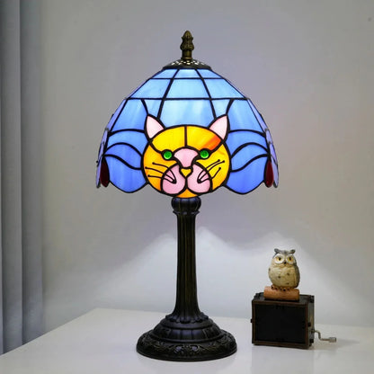 Colorful Glass Mosaic Table Lamp