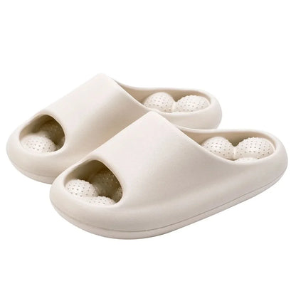 Indoor Slippers with Cushion Support and Breathable Design