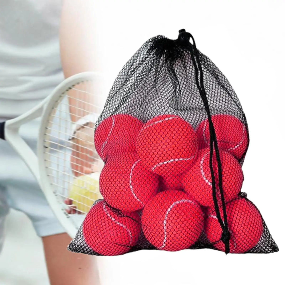 ProServe 12-Pack Tennis Balls – Durable Training Set with Bag