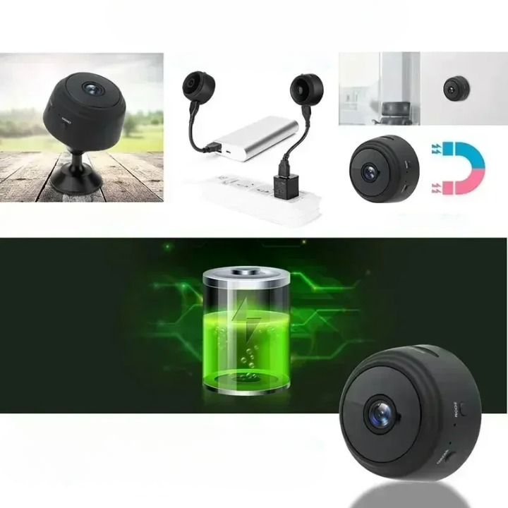 StealthGuard Mini WiFi Camera for Home Security