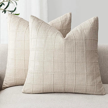 Chenille Cushion Cover in Bohemian Style