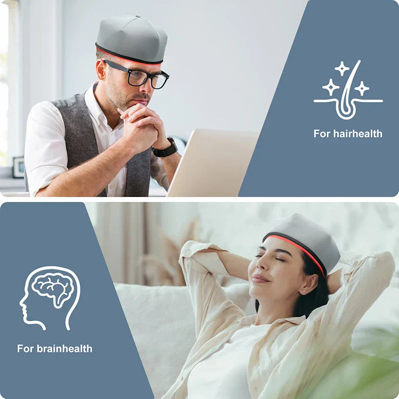 Portable Light Therapy Cap for Hair Growth